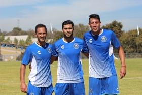 Pablo C&aacute;ceres, Claudio P&eacute;rez y Gonzalo Ramos