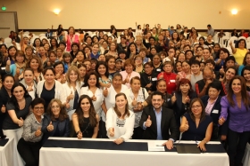 Se capacitar&aacute;n a m&aacute;s de 2 mil mujeres poblanas a trav&eacute;s de 25 talleres regionales: Giles Carmona