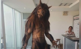 &lsquo;Licaon&rsquo;, animatronix creado por Iv&aacute;n y Erick Olarte.