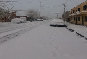 Nevadas en Ciudad Juárez