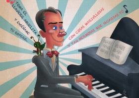 Cri-Cri-, afamado cantautor mexicano de m&uacute;sica infantil