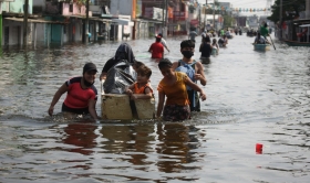 En Tabasco el río Usumacinta está en riesgo de desbordarse