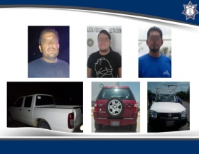 Detenidos por conducir auto robado