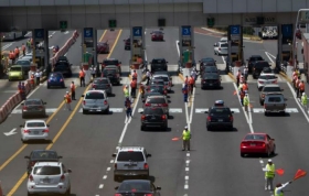 De la autopista México-Puebla salen 29 e ingresan 11.