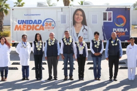  El Secretario de Salud, José Narro y el mandatario entregan la rehabilitación del Hospital General de Atlixco