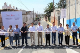 Pavimentan la calle Papaloapan y la avenida 30 Oriente  