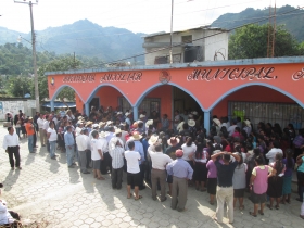 Sujetos armados causan temor en Xaltepec