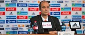 Guillermo Cantú en rueda de prensa en el CAR