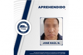 José Raúl N. fue aprehendido