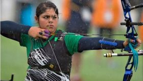 Karla Hinojosa se llevó la medalla de bronce.