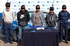 Fueron detenidos en la colonia Constituci&oacute;n Mexican   