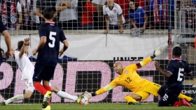 Estados Unidos 0-1 Costa Rica.