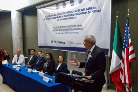 El Instituto de Ciencias Forenses participó en el &quot;Taller de buenas prácticas en el laboratorio de genética forense&quot;.