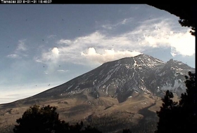 Actividad del Popocatépetl