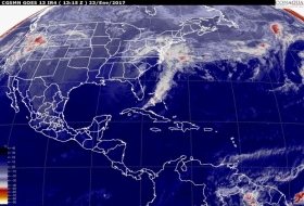 Inicia la semana con tormentas al norte del país