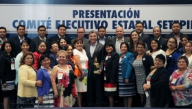 Presentación del Comité Estatal del Sindicato de Trabajadores de la Educación de Puebla Independiente y Democrático (SETEPID)