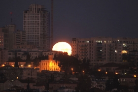 Galería de fotos del eclipse total de la superluna azul de sangre