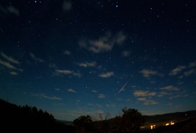 Lluvia de estrellas esta noche