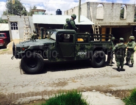 Enfrentamiento entre marinos y huachicoleros