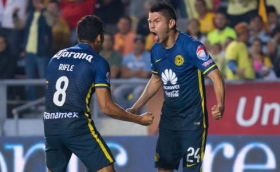 Am&eacute;rica vence a Monarcas, con doblete de Oribe