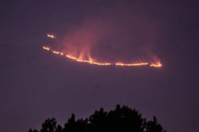 El incendio fue provocado por una fogata mal controlada     